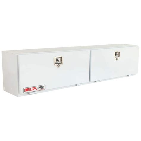 white steel truck tool boxes|72 top mount truck box.